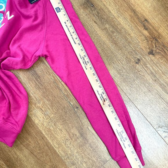 Peloton Womens M Pink Logo Everyday Oversized Crewneck Sweatshirt Pull Over New - Picture 7 of 9